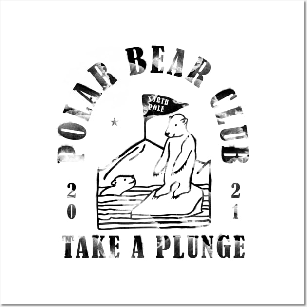 Polar Bear Club 2021 Wall Art by okpinsArtDesign